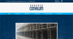 Desktop Screenshot of conalum.com.mx